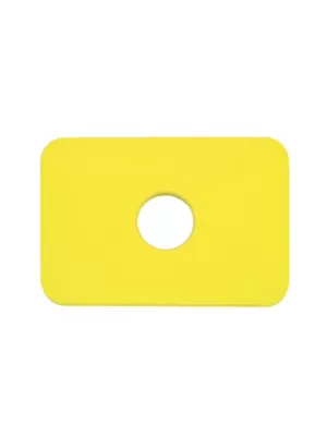 Plavecká deska Obdélník - žlutá