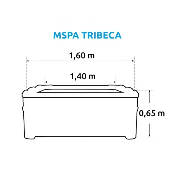  Vířivý bazén MSPA  TRIBECA 