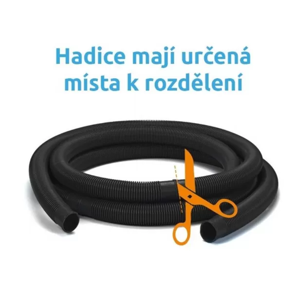  Hadice v metráži O 5/4" (32 mm) - díl 1 m černá 