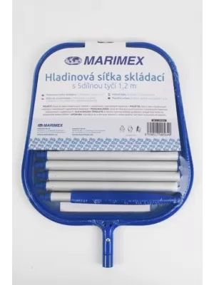 Skládací malá hladinová síťka s alu. tyčí