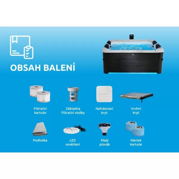  Vířivý bazén MSPA OSLO F-OS063W 