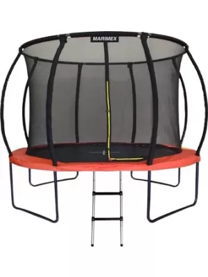 Trampolína Marimex Premium 305 cm + vnitřní ochranná síť + schůdky ZDARMA