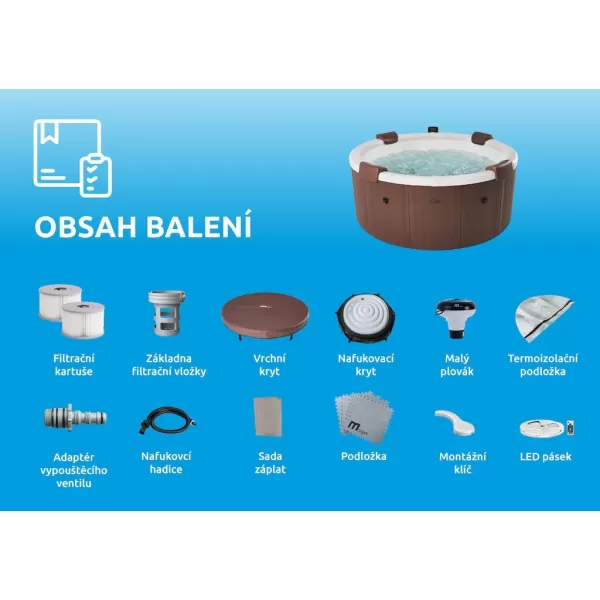  Bazén vířivý MSPA ROVA  F-RO066W 