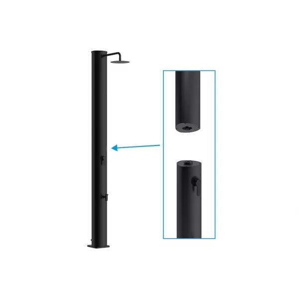  Solární sprcha DUO 40 l ALU 
